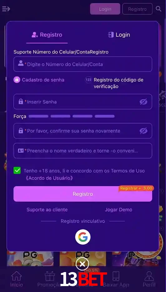 13BET